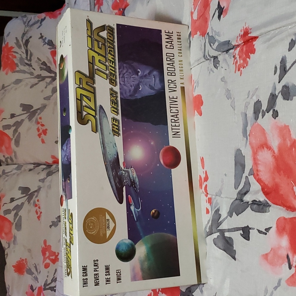 Star Trek next generation Klingon challenge VCR